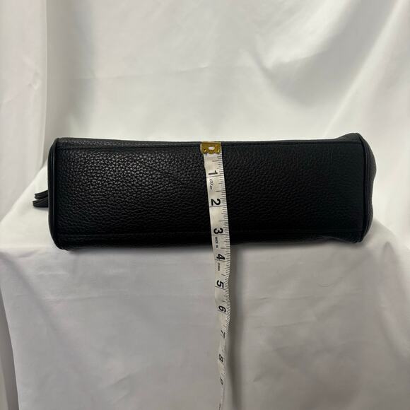 Kate Spade Chester Street Miri Satchel Bag Black Pebbled Leather Shoulder Purse - Picture 14 of 14